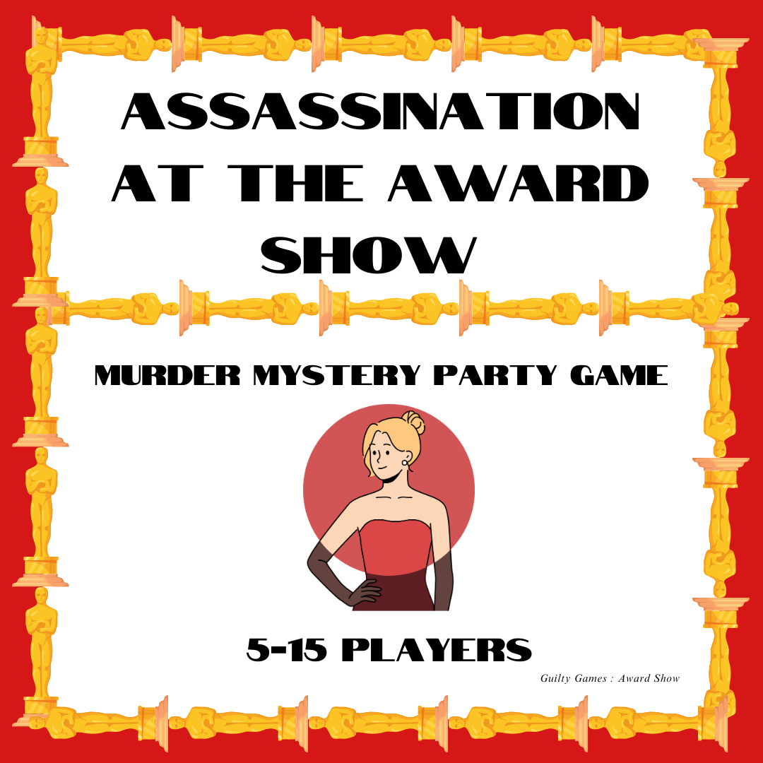 Murder Mystery Party Game Gift Voucher