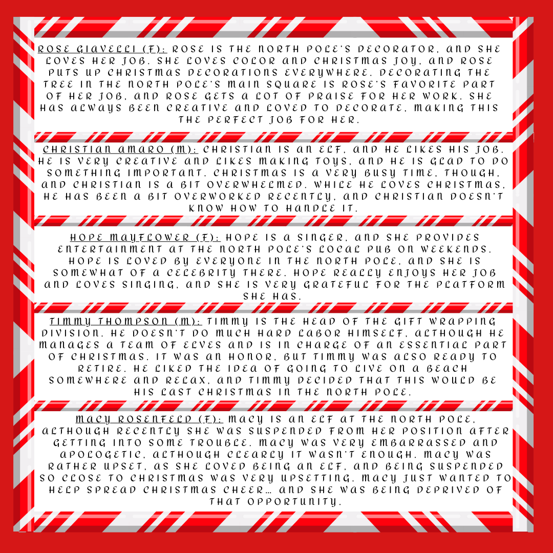 Christmas at the North Pole Murder Mystery Party Game, Family-friendly Christmas Activities - digital files delivered via email - Guilty Games
