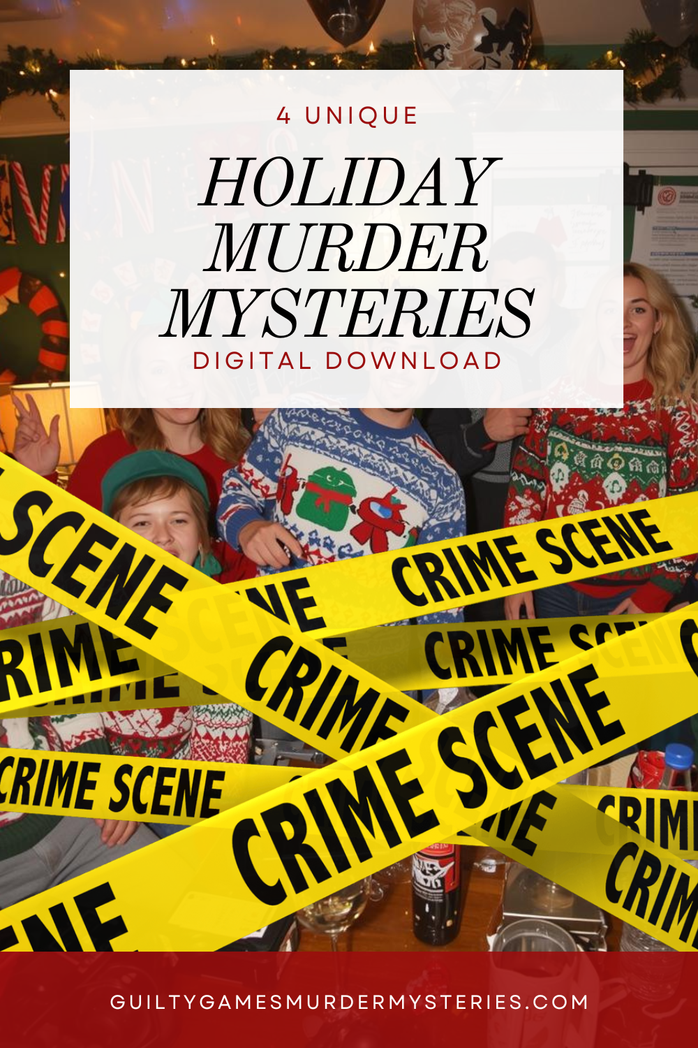 🎄 Christmas Murder Mystery Games to Play This Year! 🎅