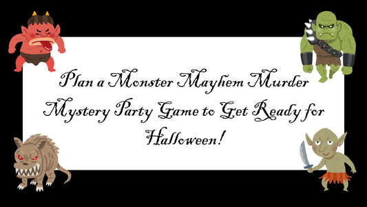 Plan a Monster Mayhem Murder Mystery Party Game to Get Ready for Halloween!