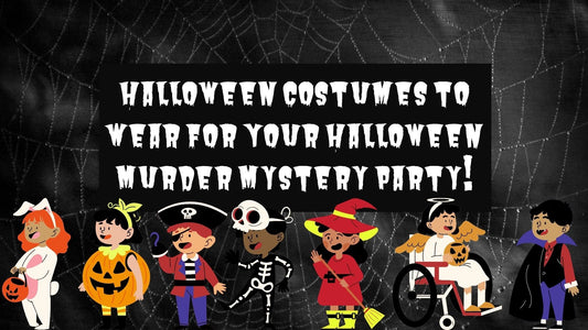 Halloween Costumes to Wear for Your Halloween Murder Mystery Party!