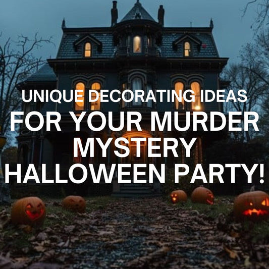 Unleash Your Inner Murderess/Murderer: Unique Decorating Ideas for Halloween Party