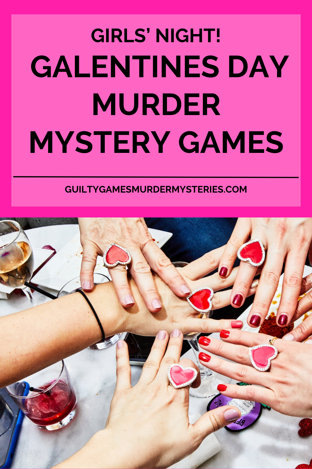 Galentines Day Murder Mystery Themes to Play With Your Friends This Year!