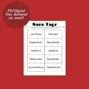 Name Tags