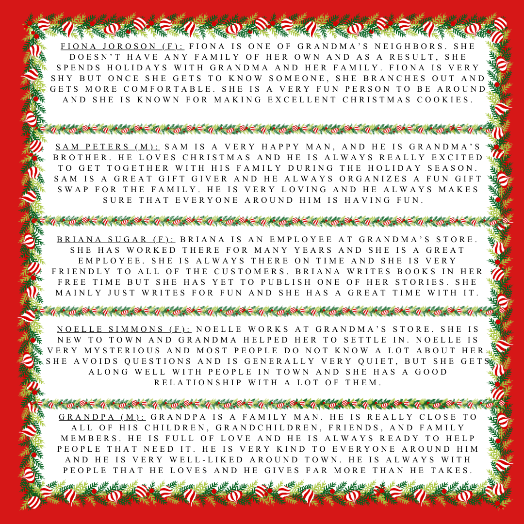 Christmas Family Gathering Murder Mystery Party Game - digital files delivered via email