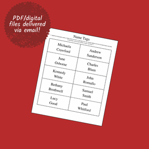 Name Tags