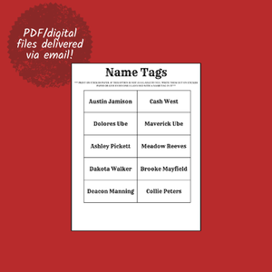 Name Tags